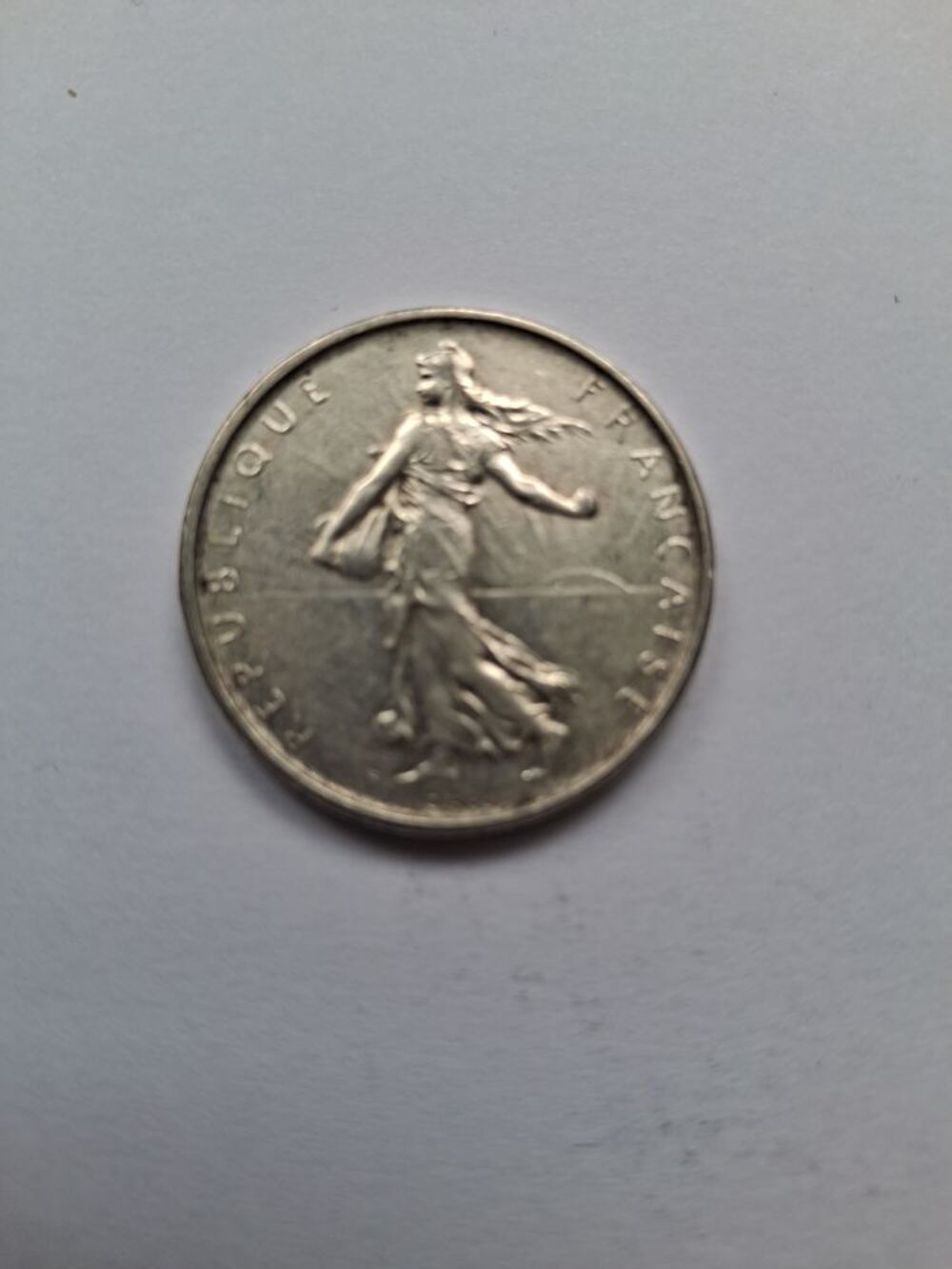 Piece de 5 francs en argent 