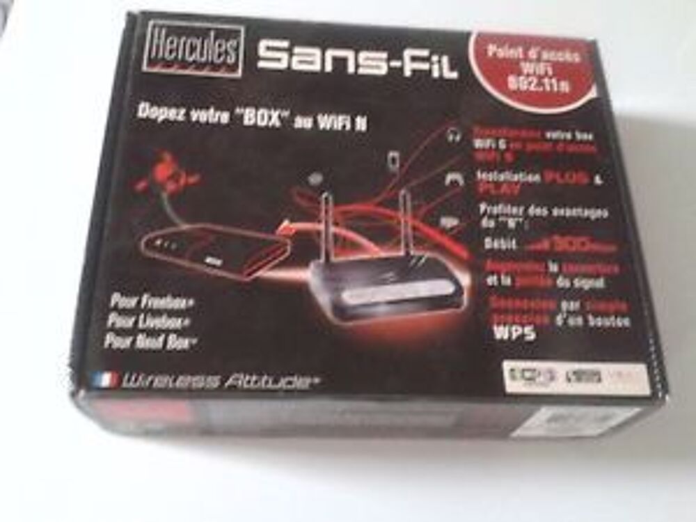 Point d'acc&egrave;s Wifi N Hercules HWNAP-300 Matériel informatique