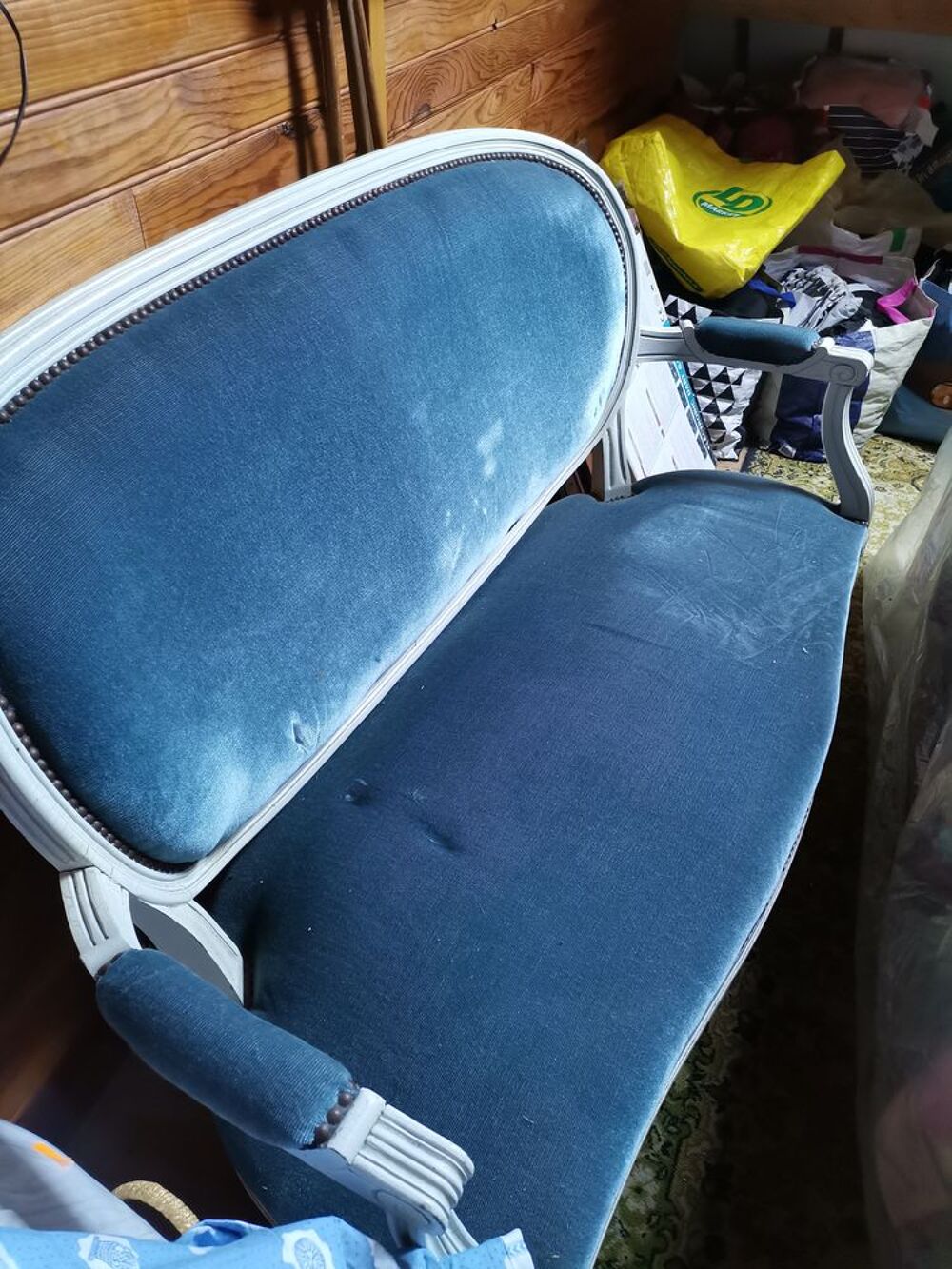Canap&eacute; style Louis 14 et fauteuil Meubles