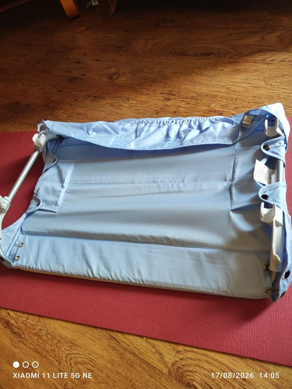 LIT PARAPLUIE TEX BABY BLEU CIEL + MATELAS PLI CONFORT Mobilier enfants