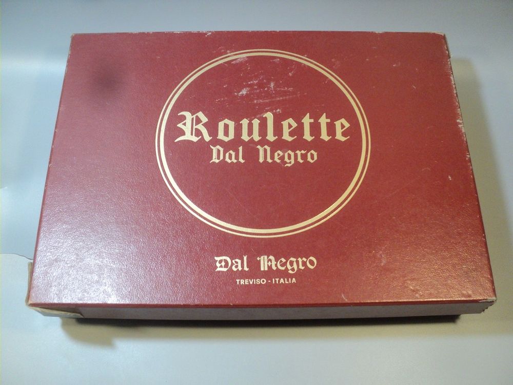 Ancien Jeu Roulette Professionnel Dal Negro Jeux / jouets