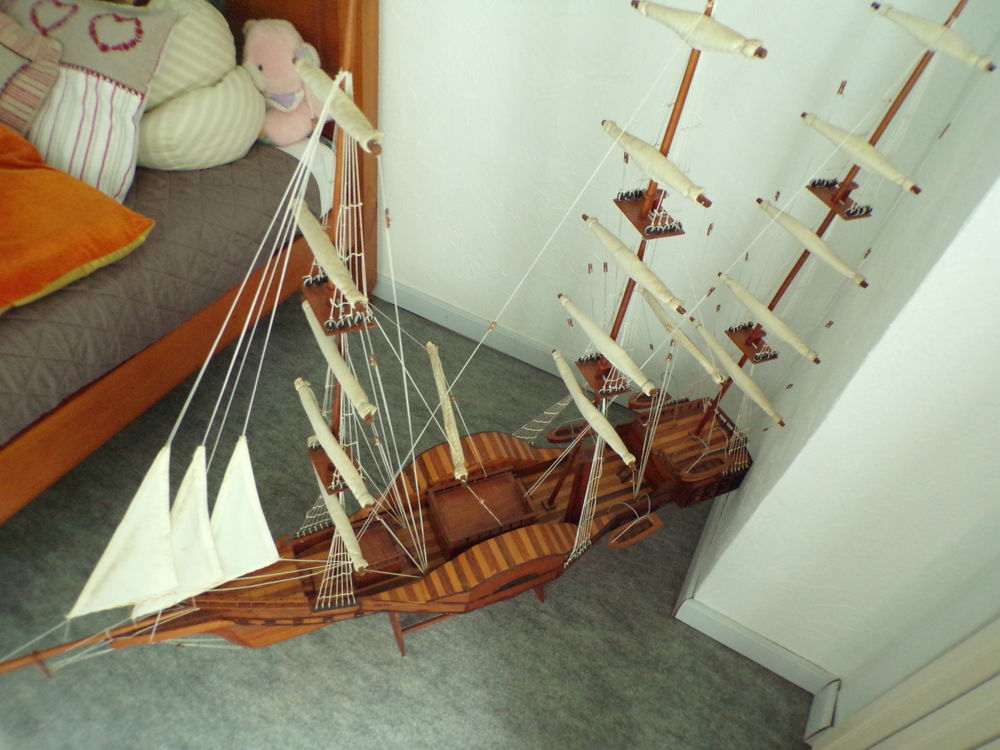maquette bateau voiles 