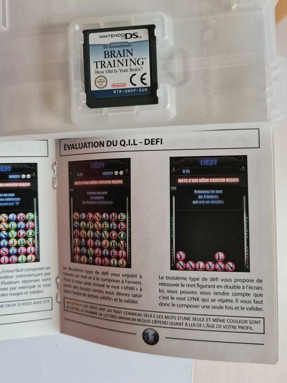 jeu Nintendo DS Lettriq Consoles et jeux vidos