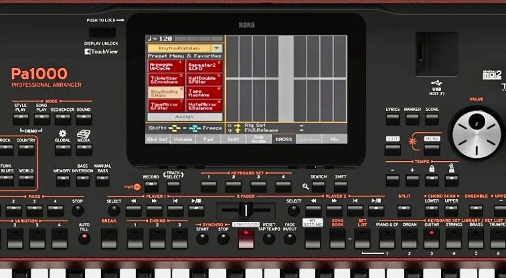 KORG PA 1000 professionnal arrangeur Version 2024
Instruments de musique