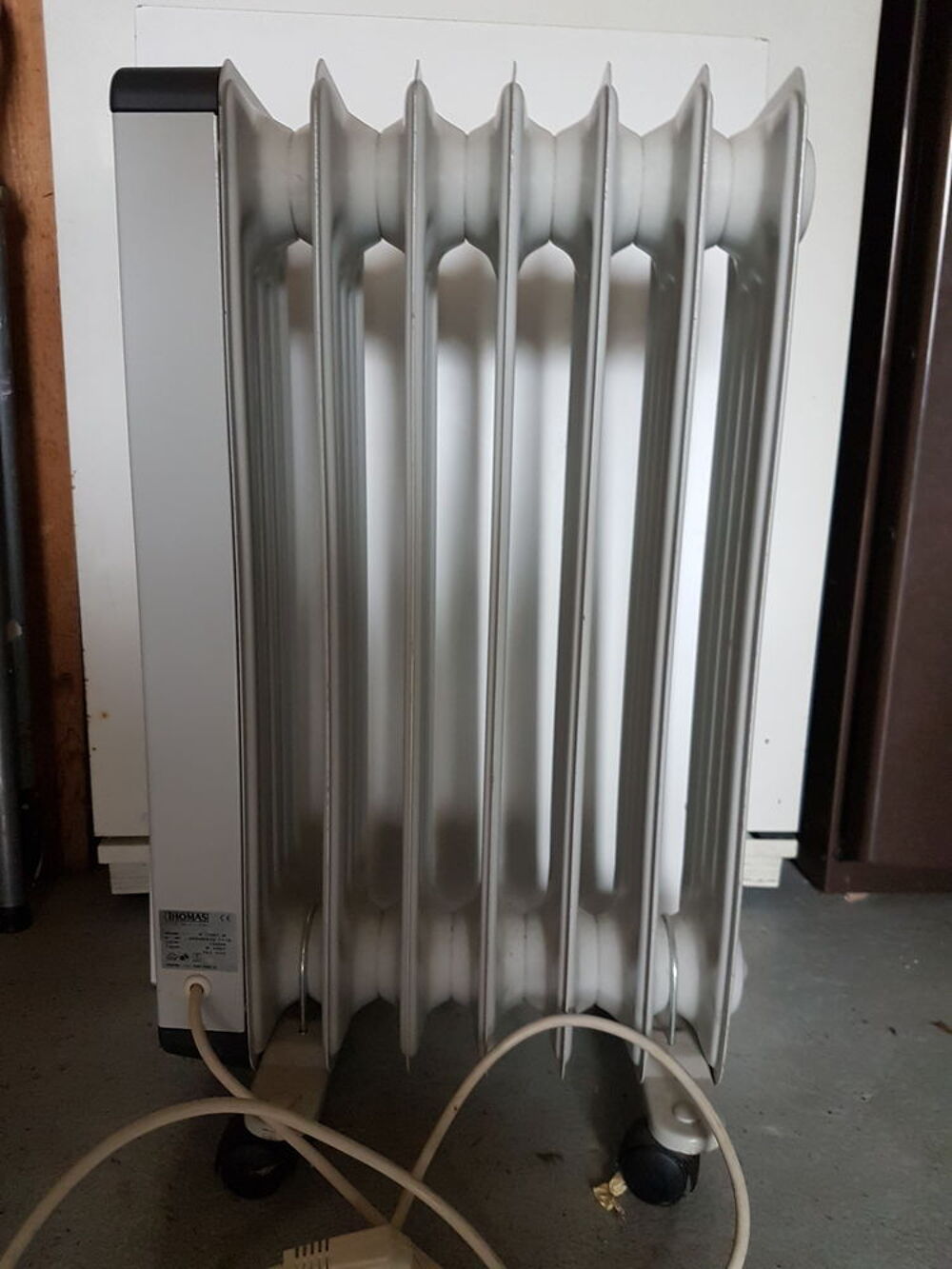 Radiateur mobile &agrave; bain d'huile Bricolage
