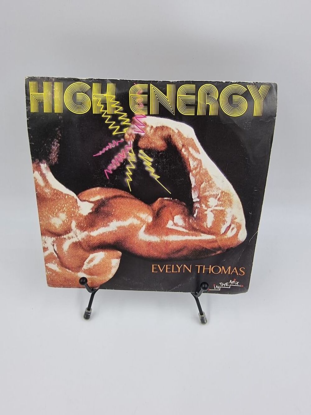 Vinyle 45 tours Evelyn Thomas : High Energy avec fourreau	 CD et vinyles