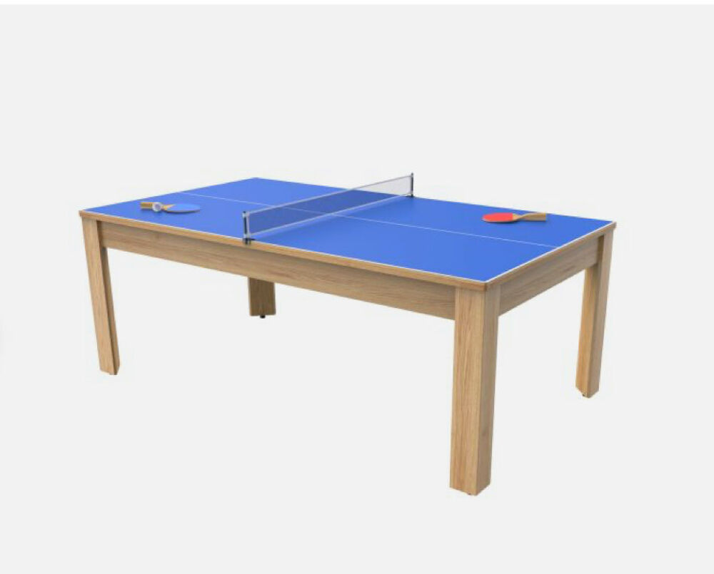 Table &agrave; manger convertible Billard GUILLAUME 7ft Meubles