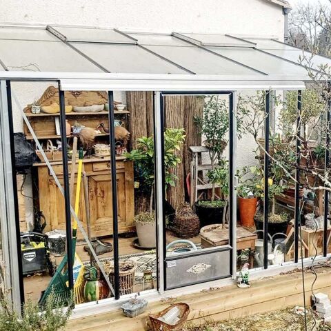 Jardin d'hiver, r�tro, adoss� de 2m32 x 3m80 3990 Balbigny (42)