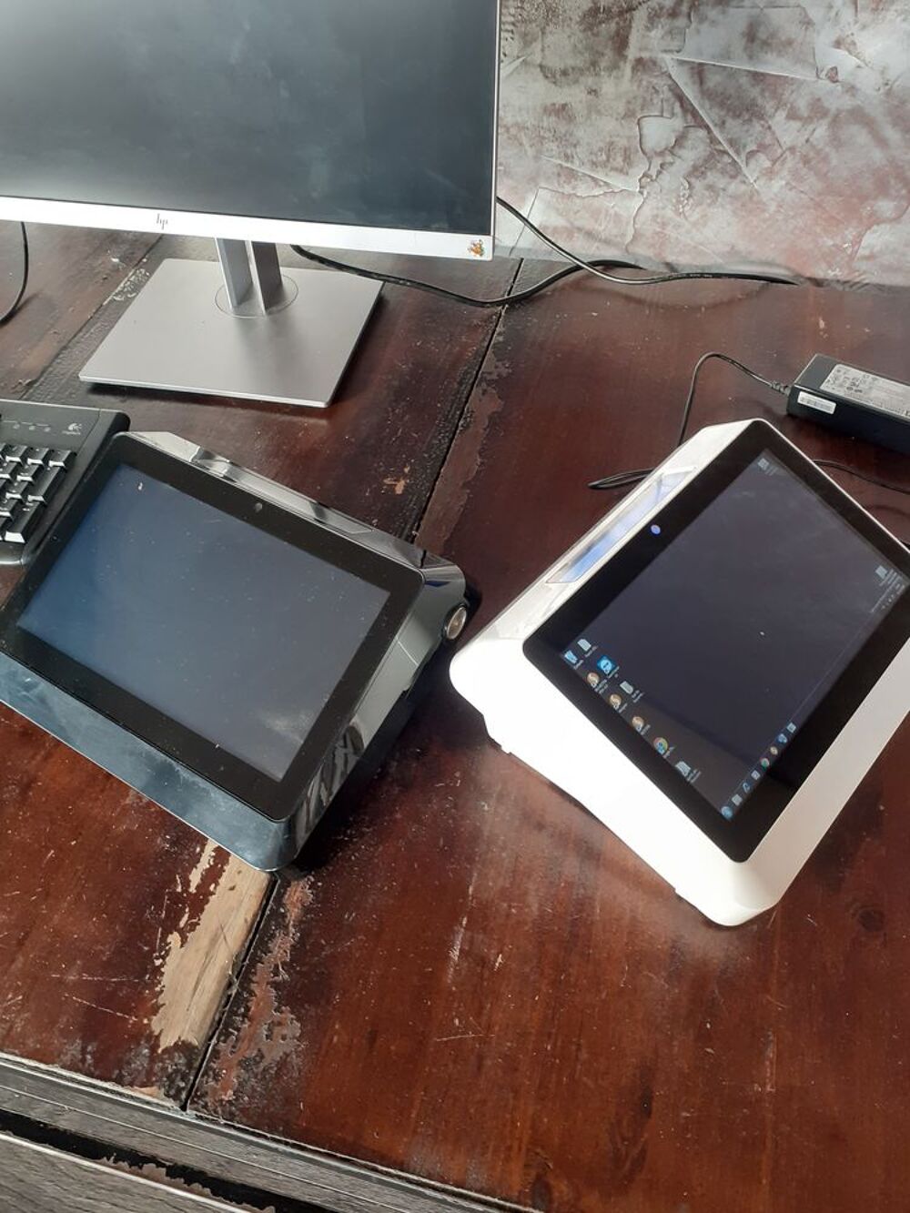 TPV OXHOO POS Device (Noir et Blanc) ? Terminal de Paiement Matériel informatique