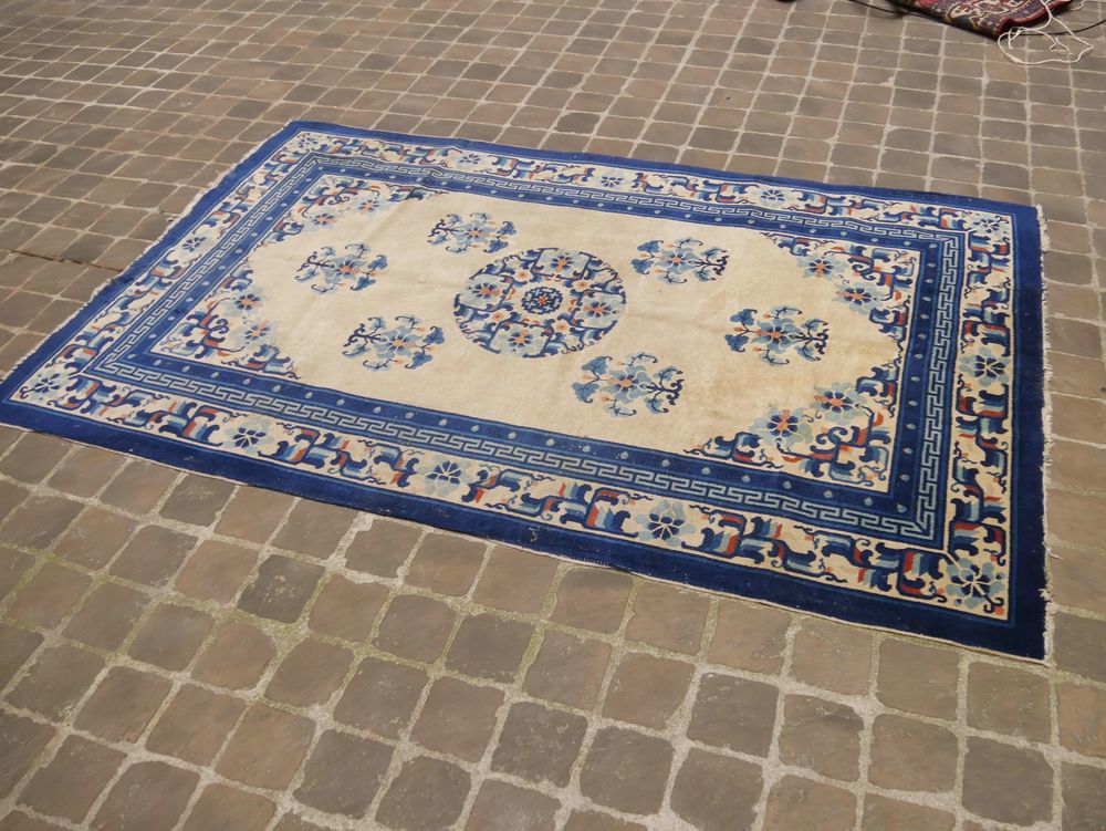 tapis chinois vintage P&Eacute;KIN 248 x 153 
Décoration