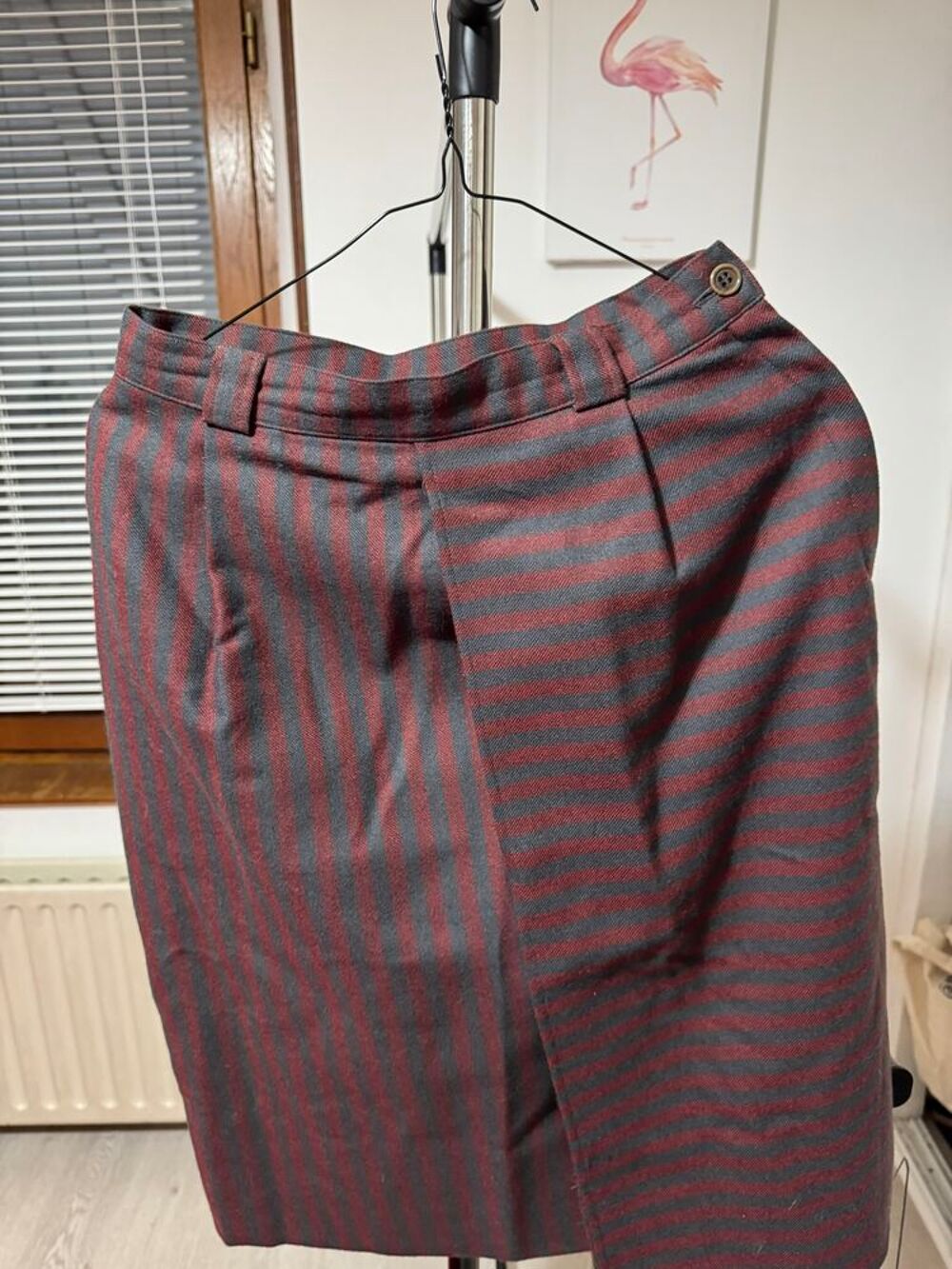? Tailleur Vintage Cerruti 1881 ? Veste + Jupe Rayures Vêtements