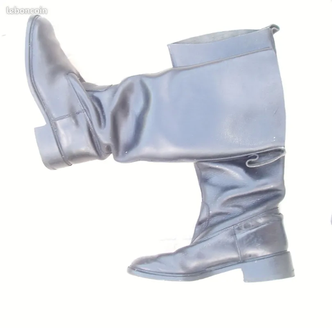 BOTTES CUIR DE CHEVAL 42 85 Chtellerault (86)