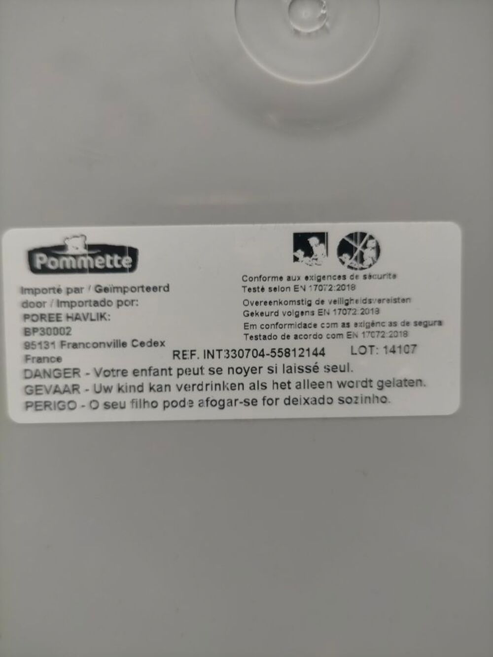 Baignoire Pu�riculture