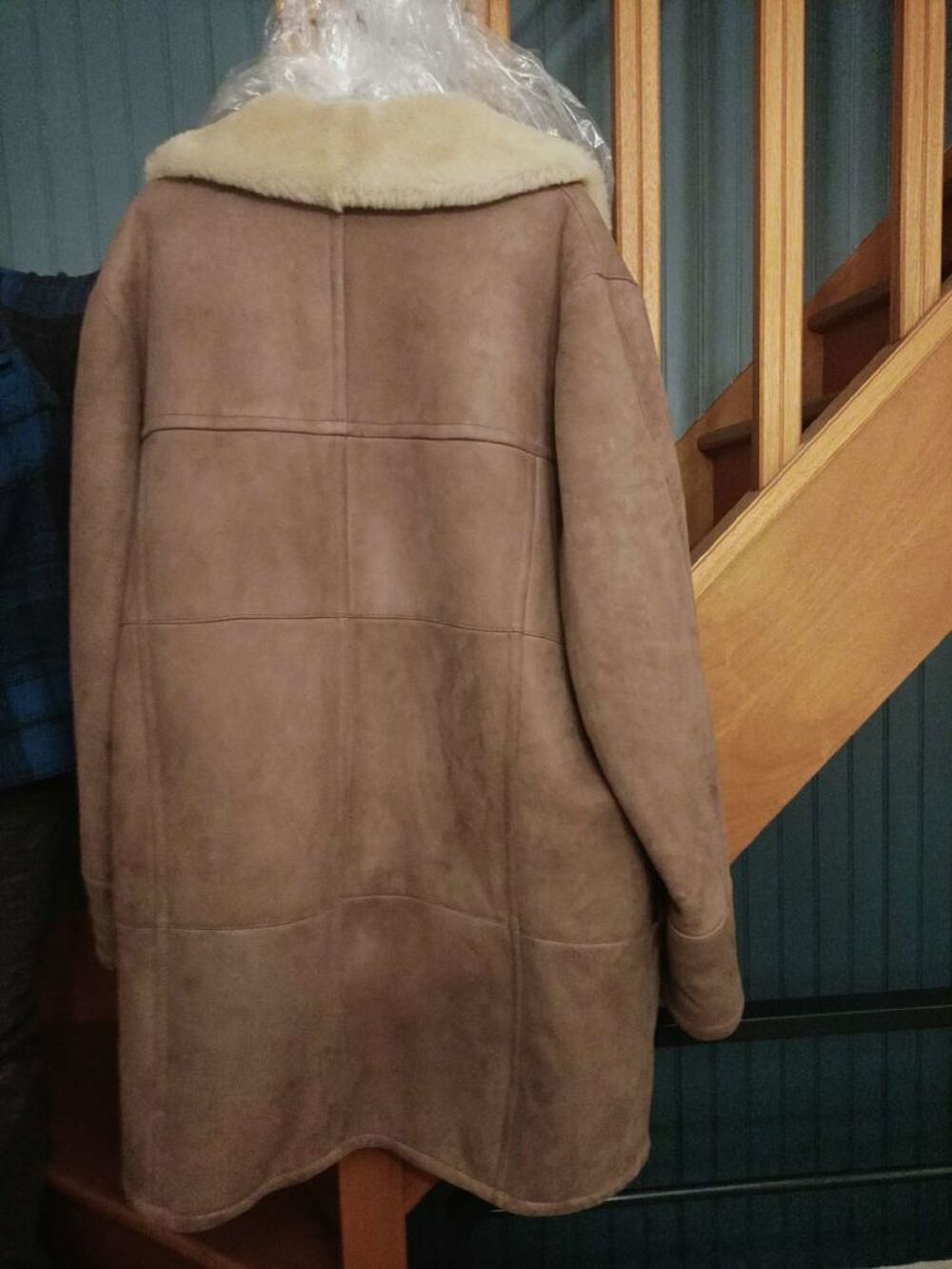 Manteau 3/4 mouton retourne Vêtements