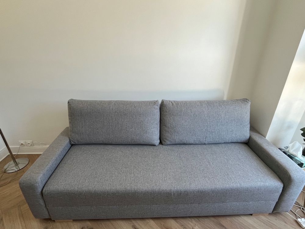 Canap&eacute; 3 places convertible - gris clair - IKEA GR&Auml;LVIKEN Meubles