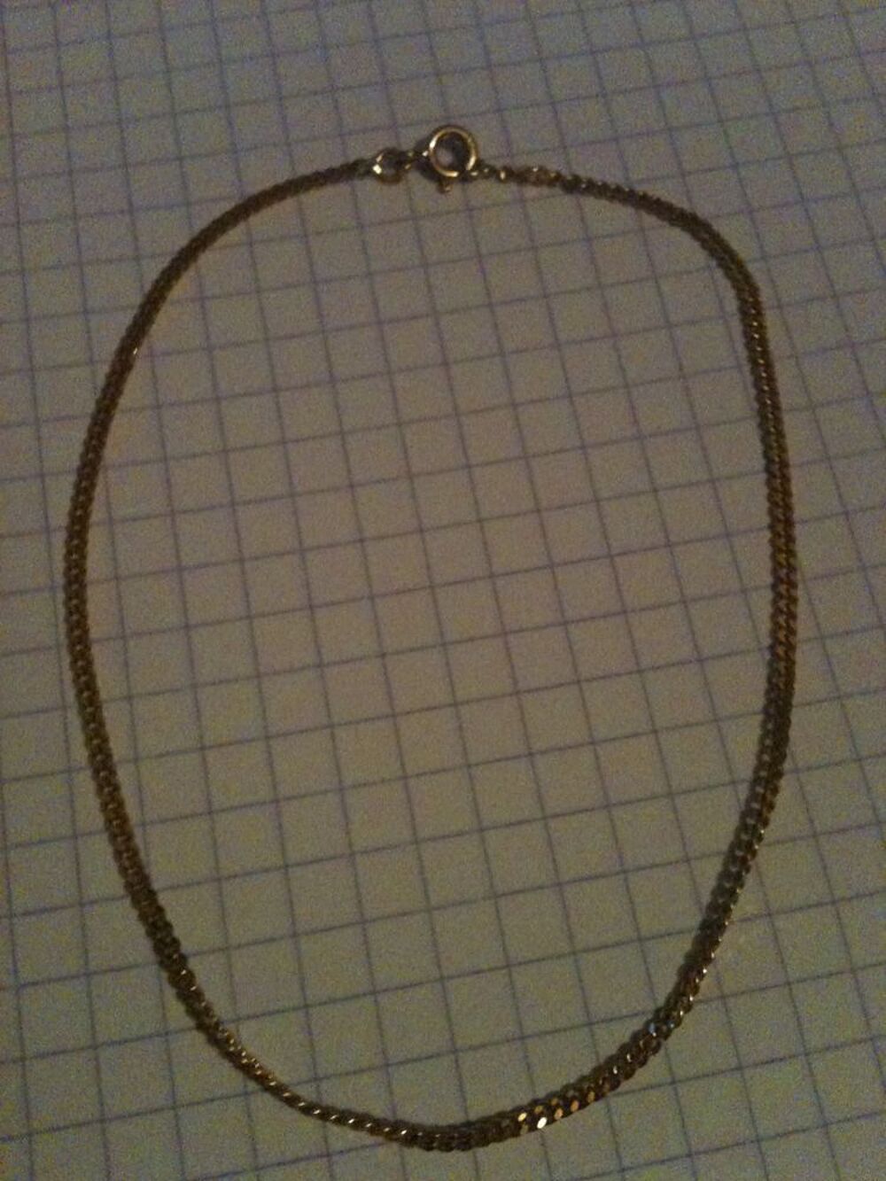 Cha&icirc;nette cheville or Bijoux et montres