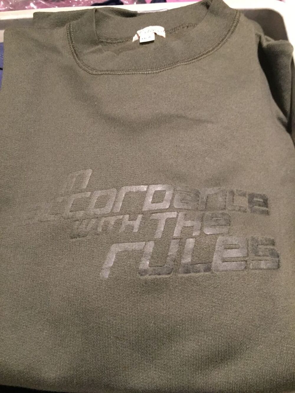 PULL MOLLETONNE M/ LONGUES T. 16 ANS BLEU/GRIS ou MARRON Vêtements enfants