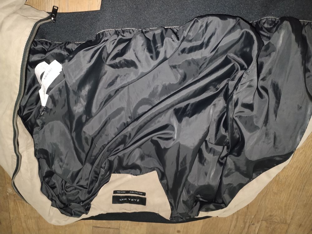 Blouson ZARA daim Taille M Vêtements