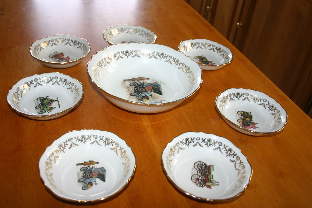 service a dessert porcelaine luxe compagnie nationale 