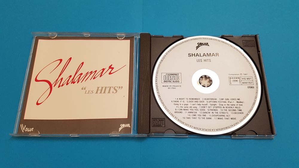 SHALAMAR * LES HITS * CD et vinyles