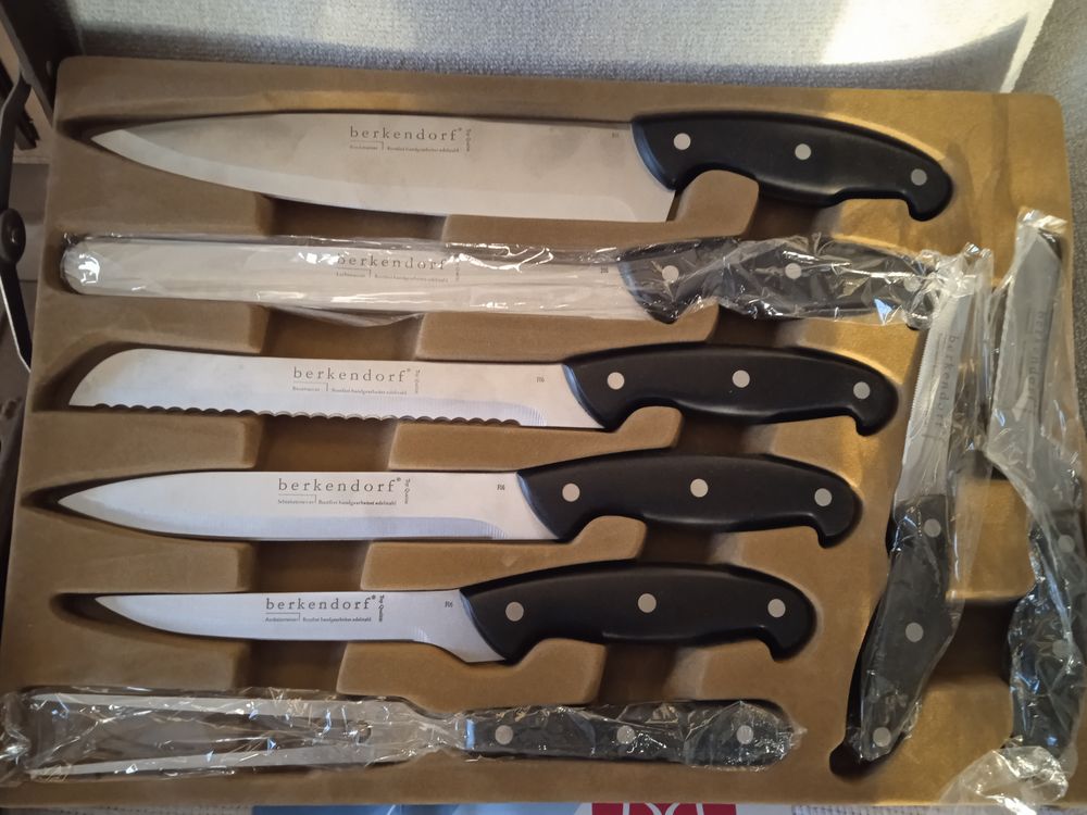 MALETTE DE COUTEAUX 24 PIECES BERKENDORF Cuisine
