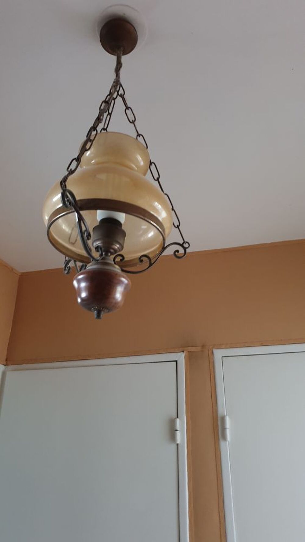 suspension fer forg&eacute; Décoration