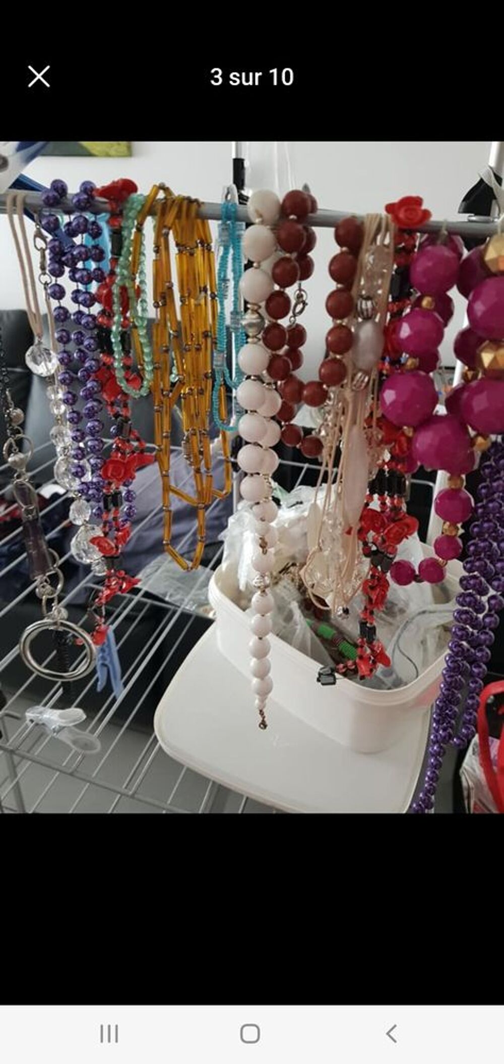 colliers au choix 1 euros pi&egrave;ce Bijoux et montres