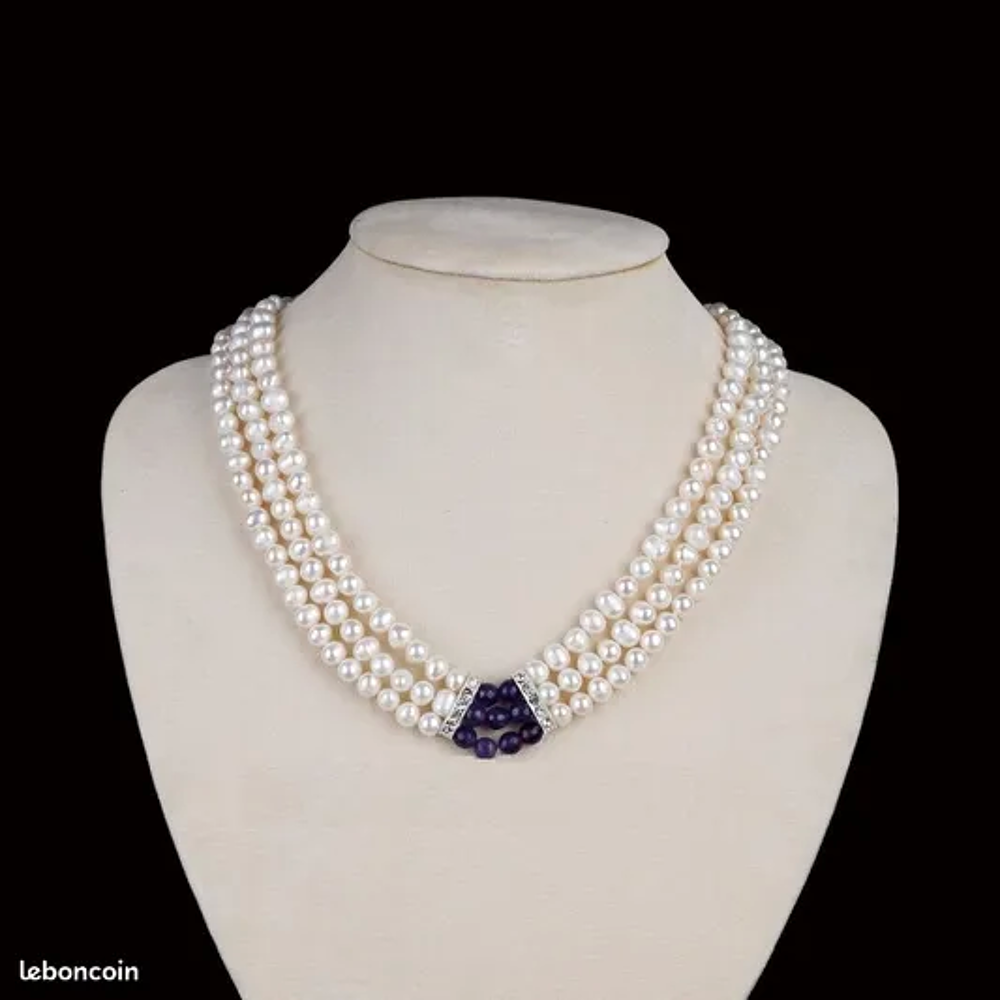 Collier en perles de culture Bijoux et montres