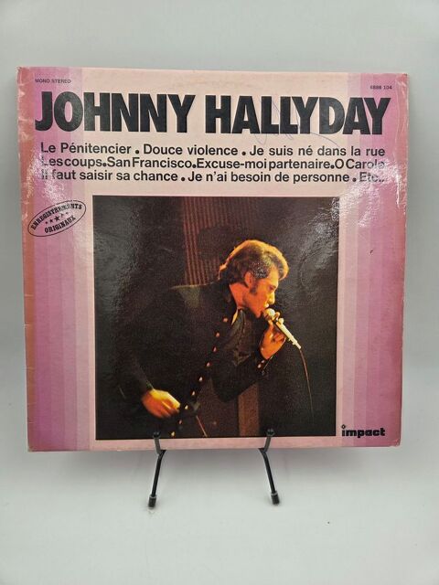 Vinyle 33 tours Johnny Hallyday : Le P�nitencier... 3 Vulbens (74)