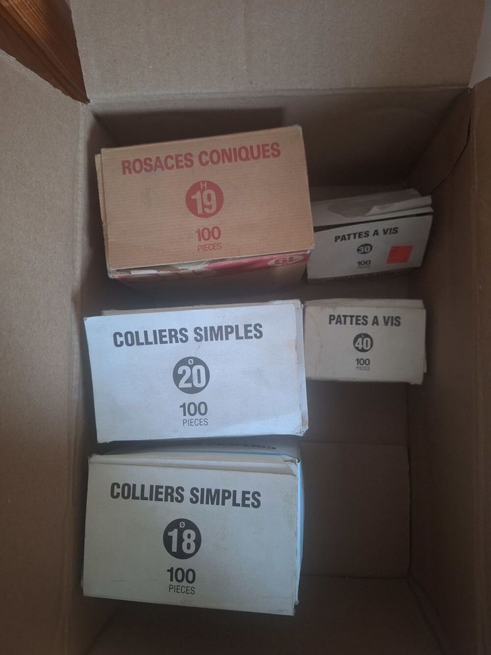 Lot de colliers et de fixations Bricolage