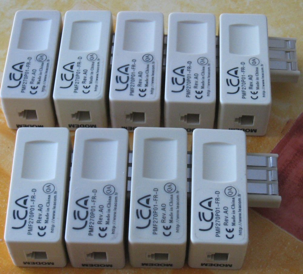 Filtres adsl et carte r&eacute;seau PCI Matériel informatique