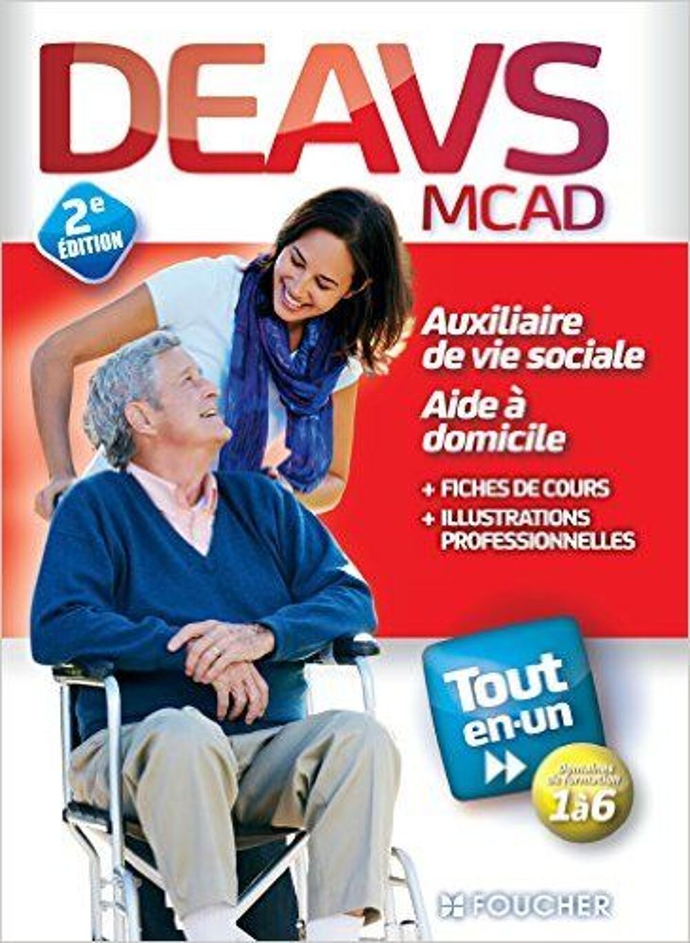DEAVS MCAS - Tout en un - Editions FOUCHER Livres et BD