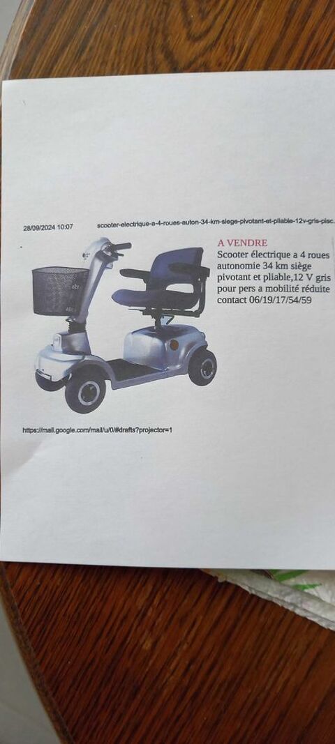 chariot lectrique 800 Soues (80)