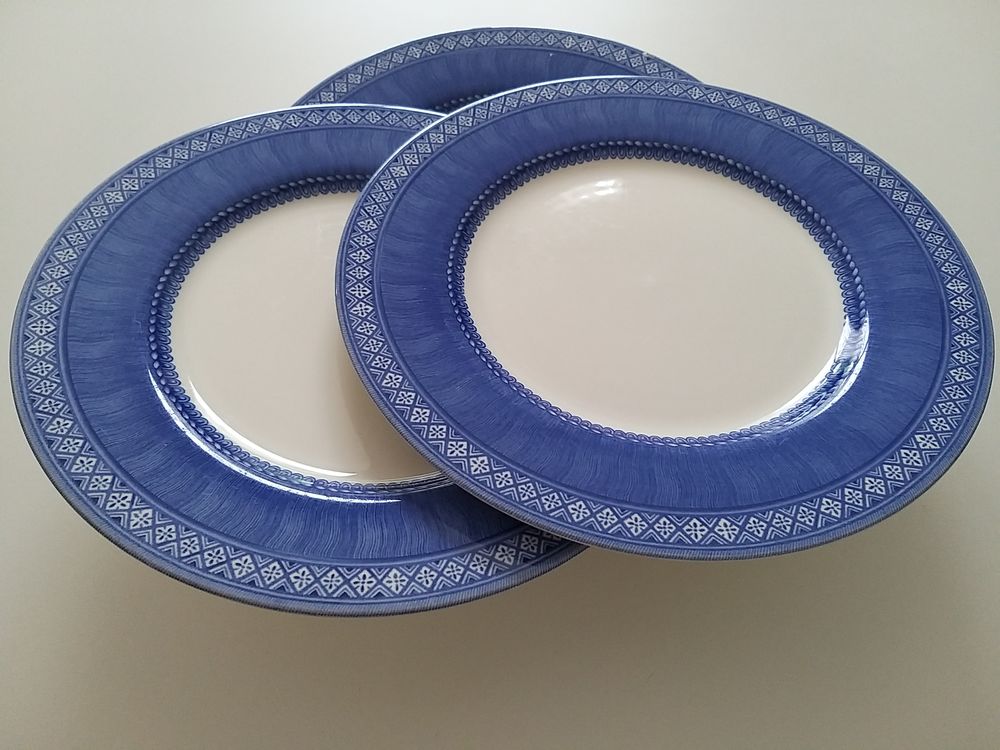 Lot 6 assiettes plates Cuisine