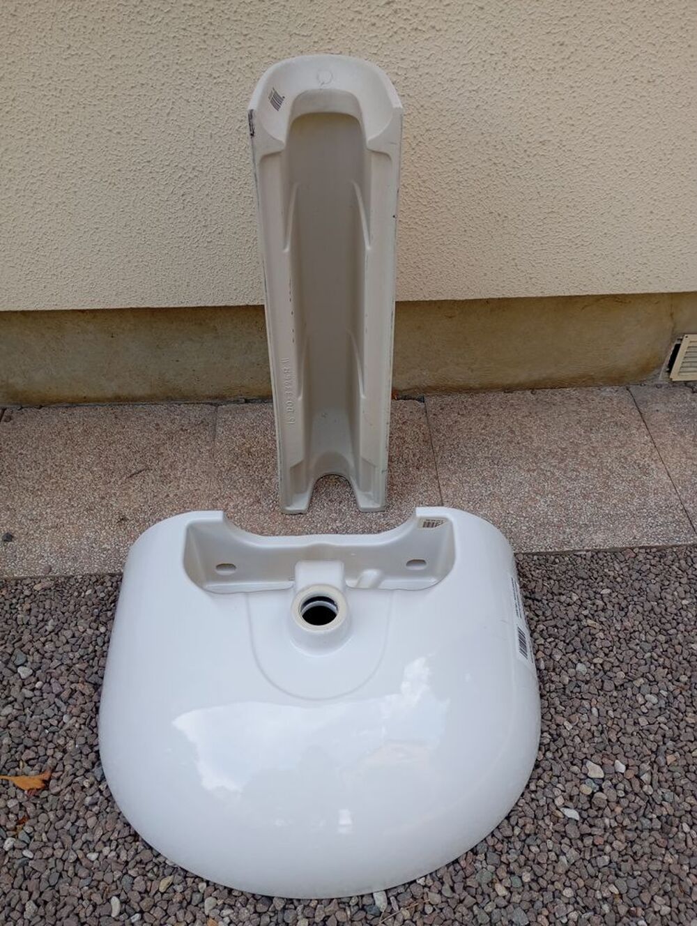 lavabo 60 cms blanc avec sa colonne - Id&eacute;al Standard Meubles