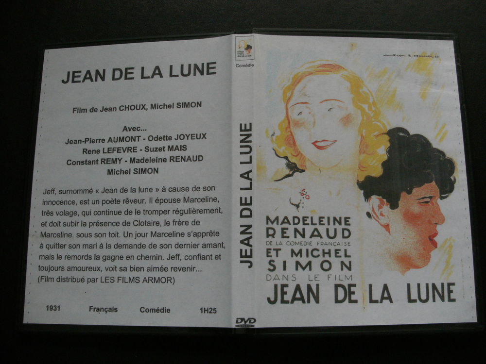 Rare film : " Jean de la lune " DVD et blu-ray
