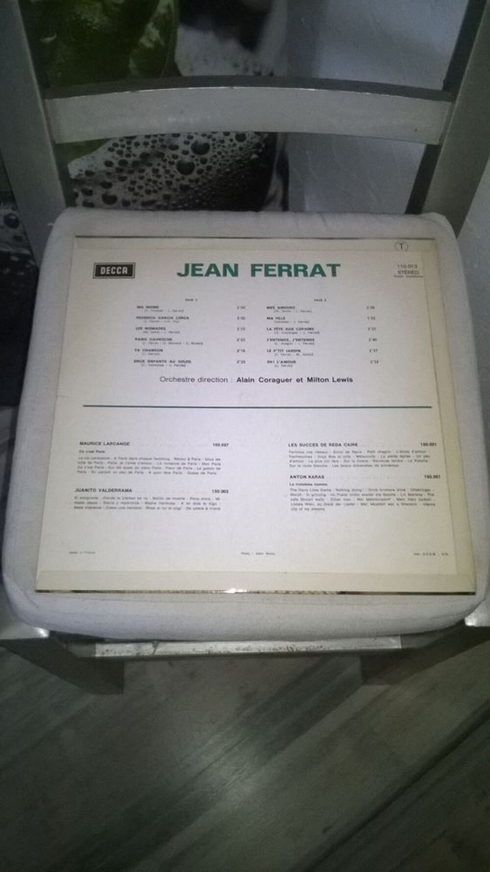 Vinyle Jean Ferrat
1971
Excellent etat
Ma Mome
Federico G CD et vinyles