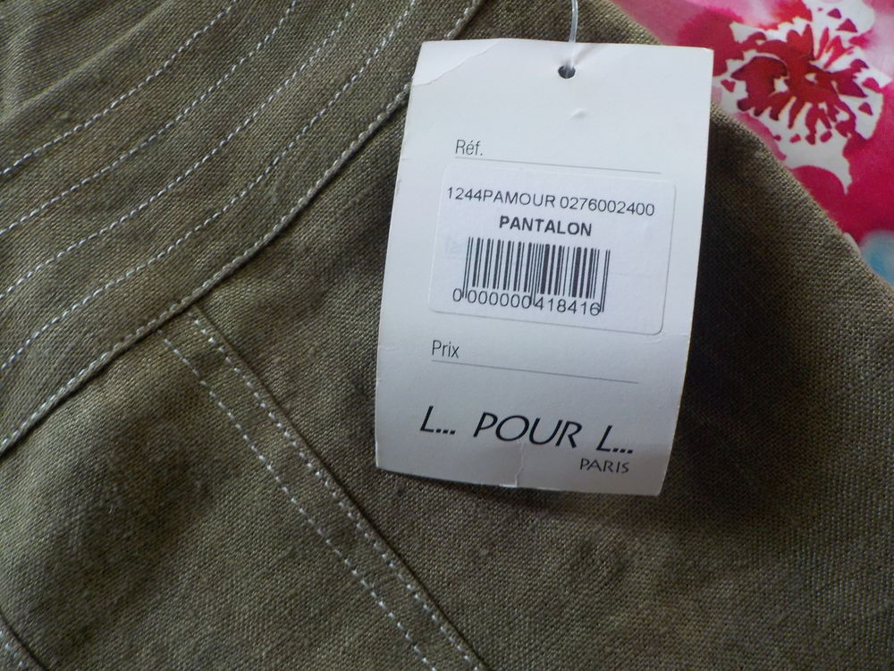 PANTALON KAKI CLAIR T48 Vtements
