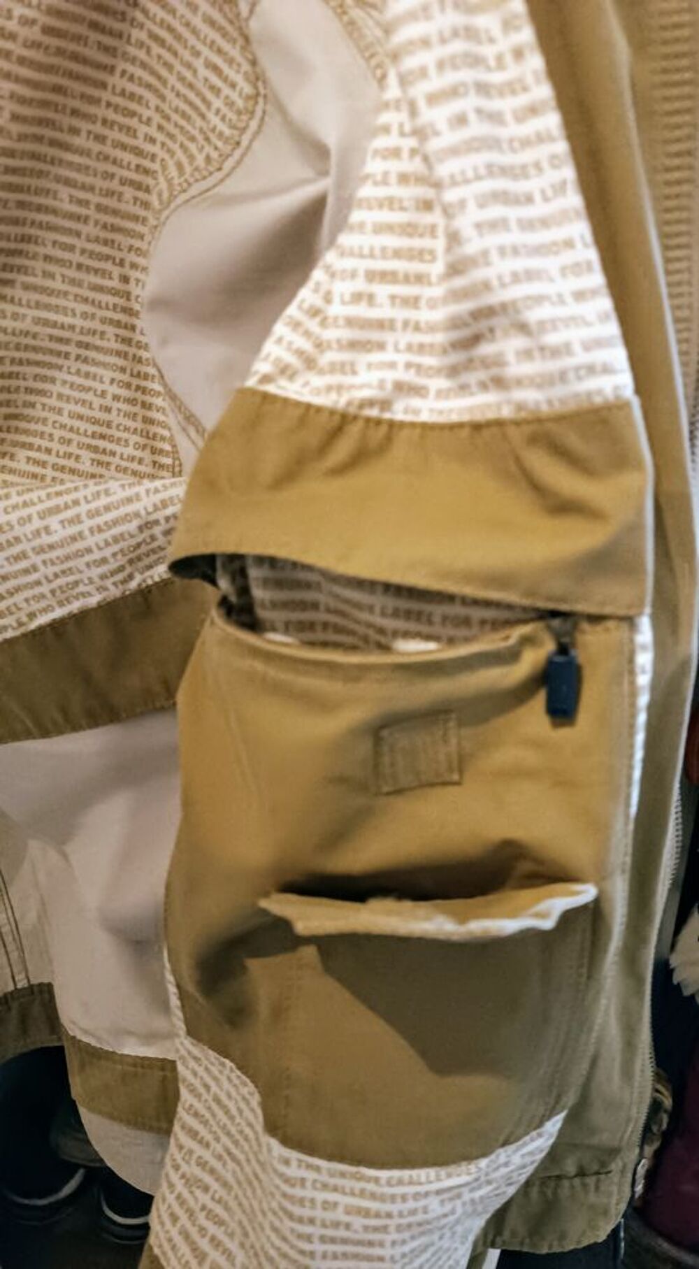 BLOUSON TOILE *CAMEL ACTIVE* TAILLE XL Vtements