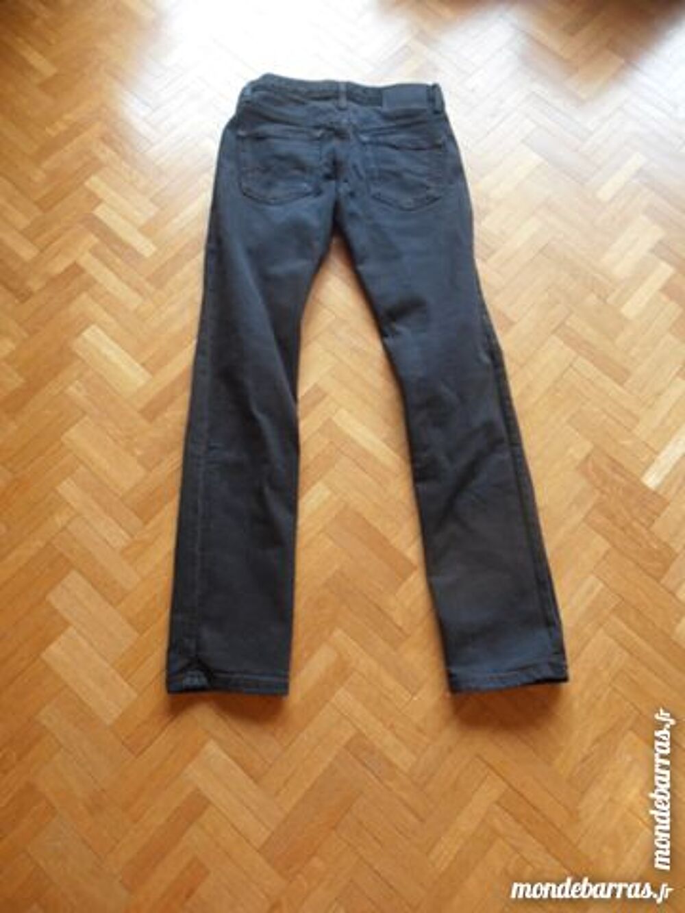 Pantalon slim noir Teddy Smith (70) Vêtements enfants