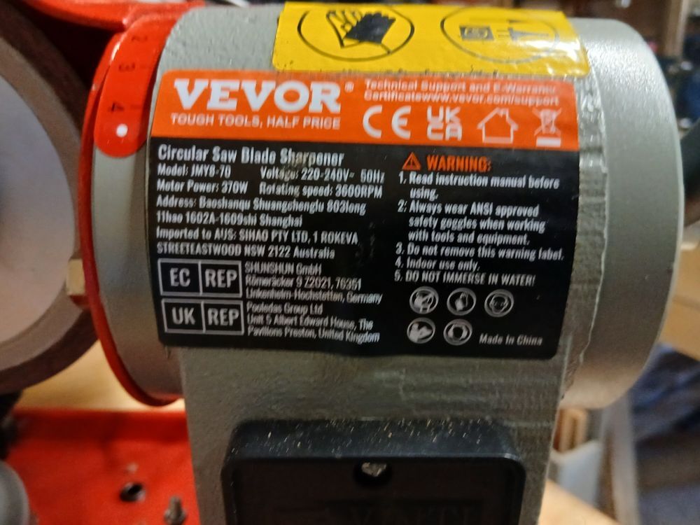 Affuteur de lame de scie circulaire Bricolage