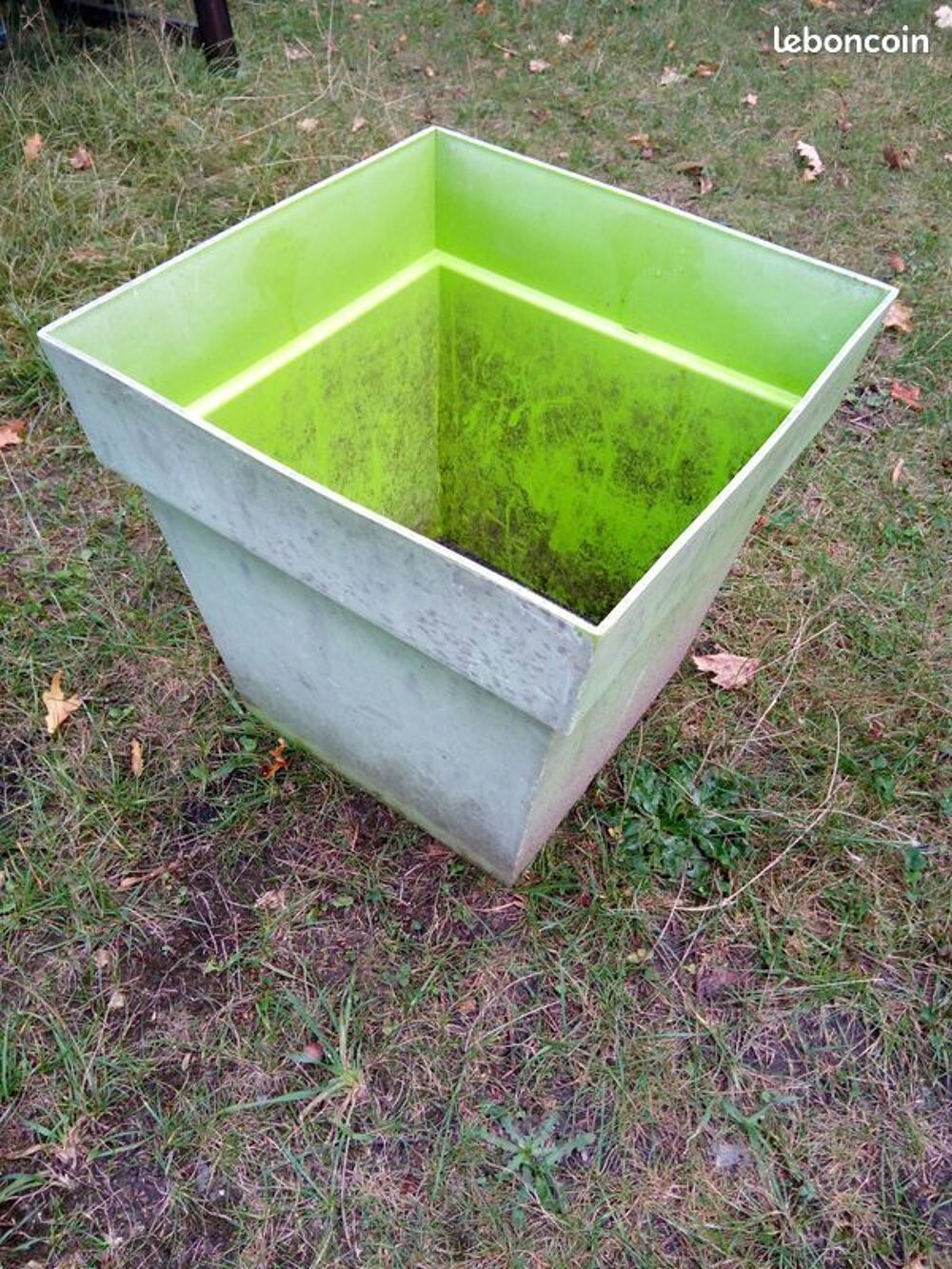 pot carr&eacute; toscane 38 litres Jardin