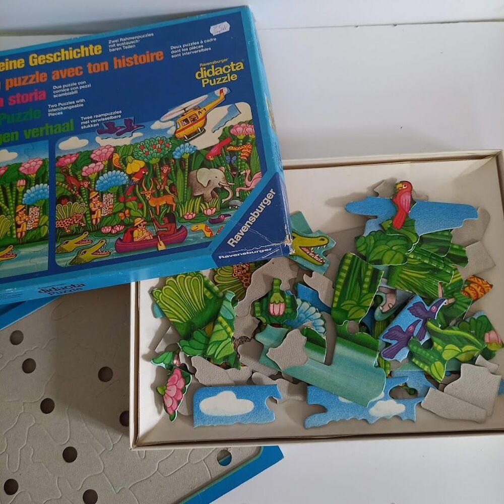 Boite de 2 puzzles complets ravensburger &agrave; composer avec ton Jeux / jouets