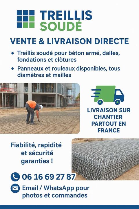 LIVRAISON TRIELLIS  SOUDE 40 68500 Guebwiller