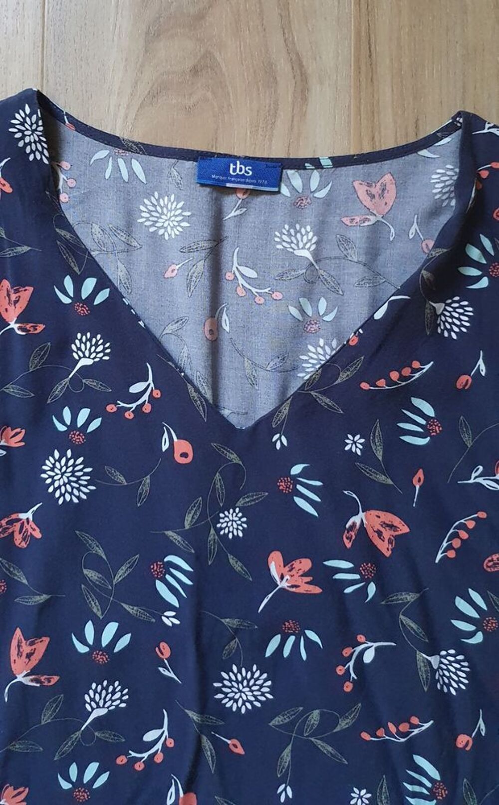 Robe TBS bleu marine Vêtements