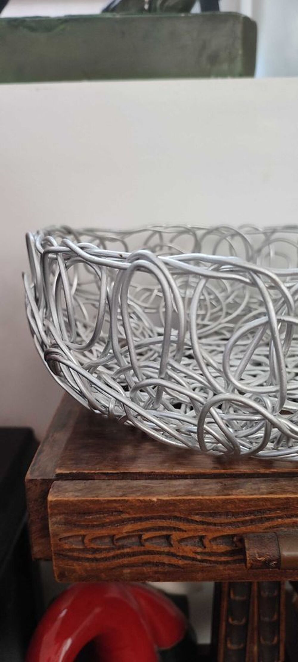 Corbeille coupe design Alessi "Blow Up" Fratelli Campana sign&eacute;e 