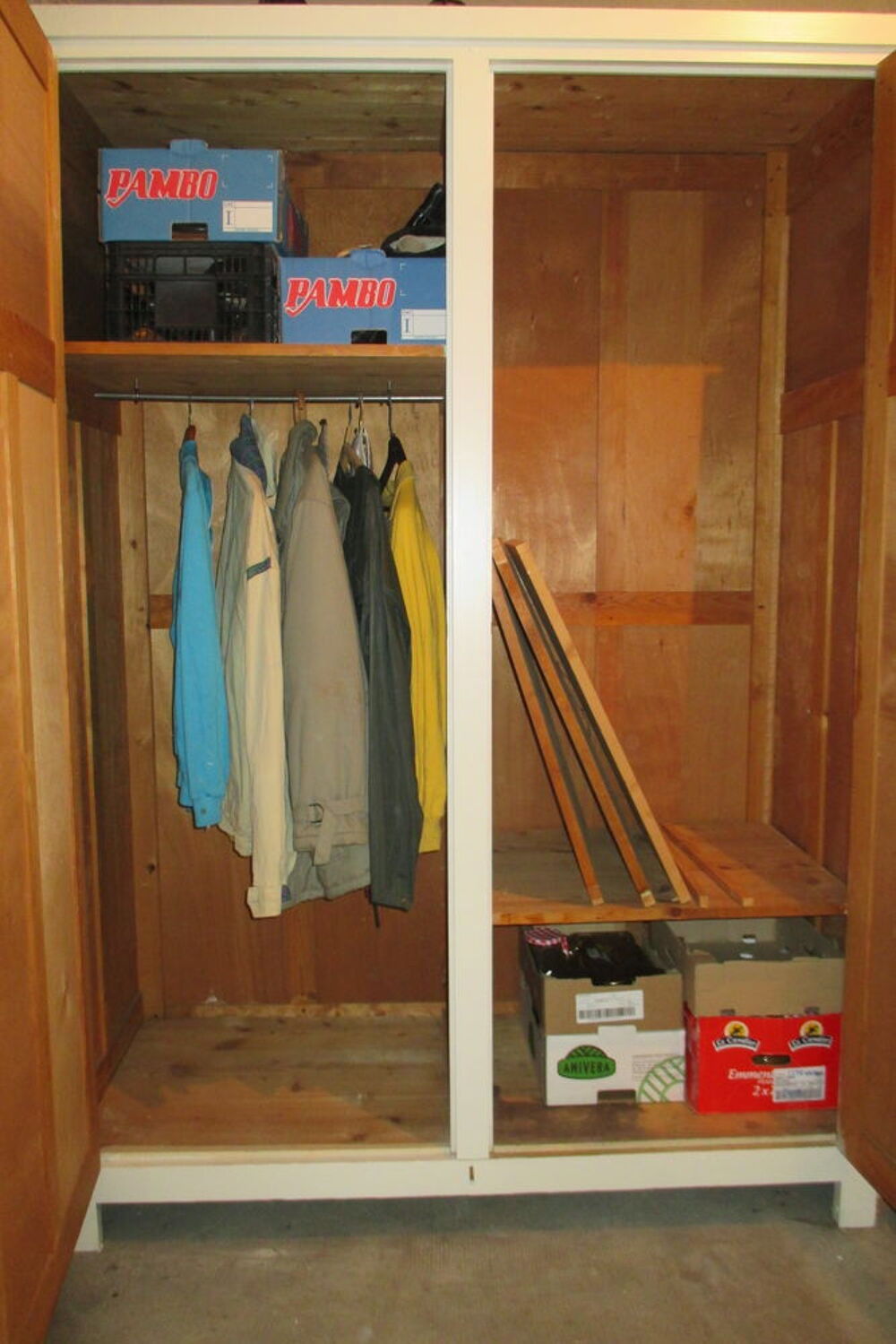 Armoire blanche pour dressing 2m X 1M55 Meubles