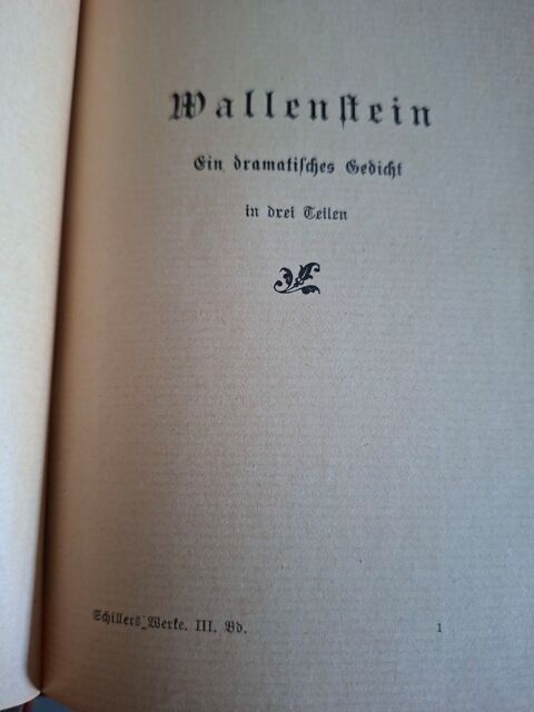 Schillers Werke (Les ?uvres de Schiller). 7 livres 25 Fréjus (83)