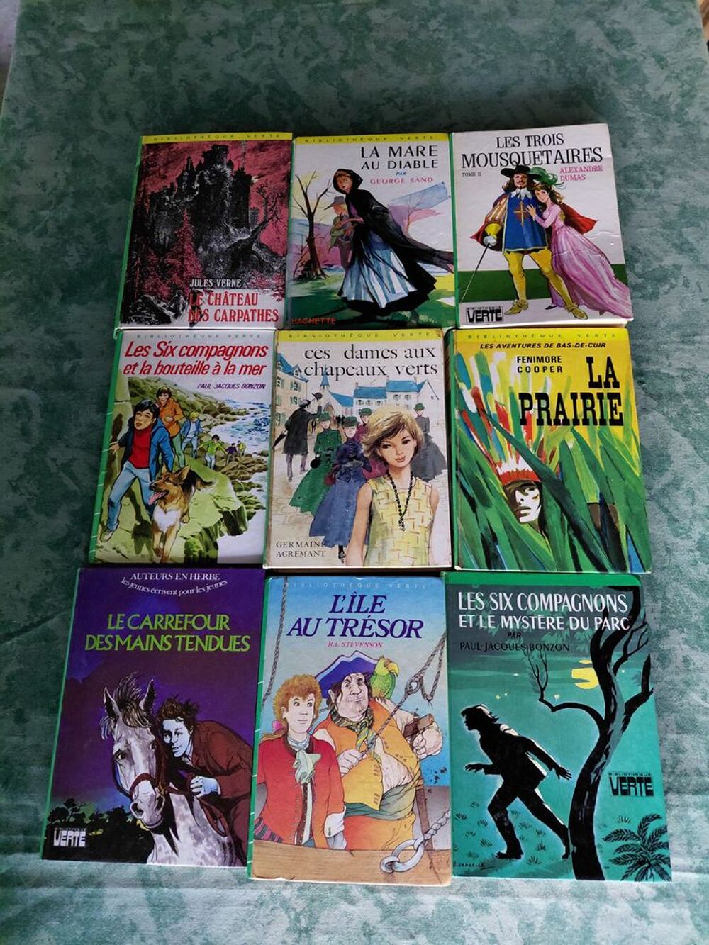 Minis- albums : bibliotheque verte et rose, en exelkent etat Livres et BD