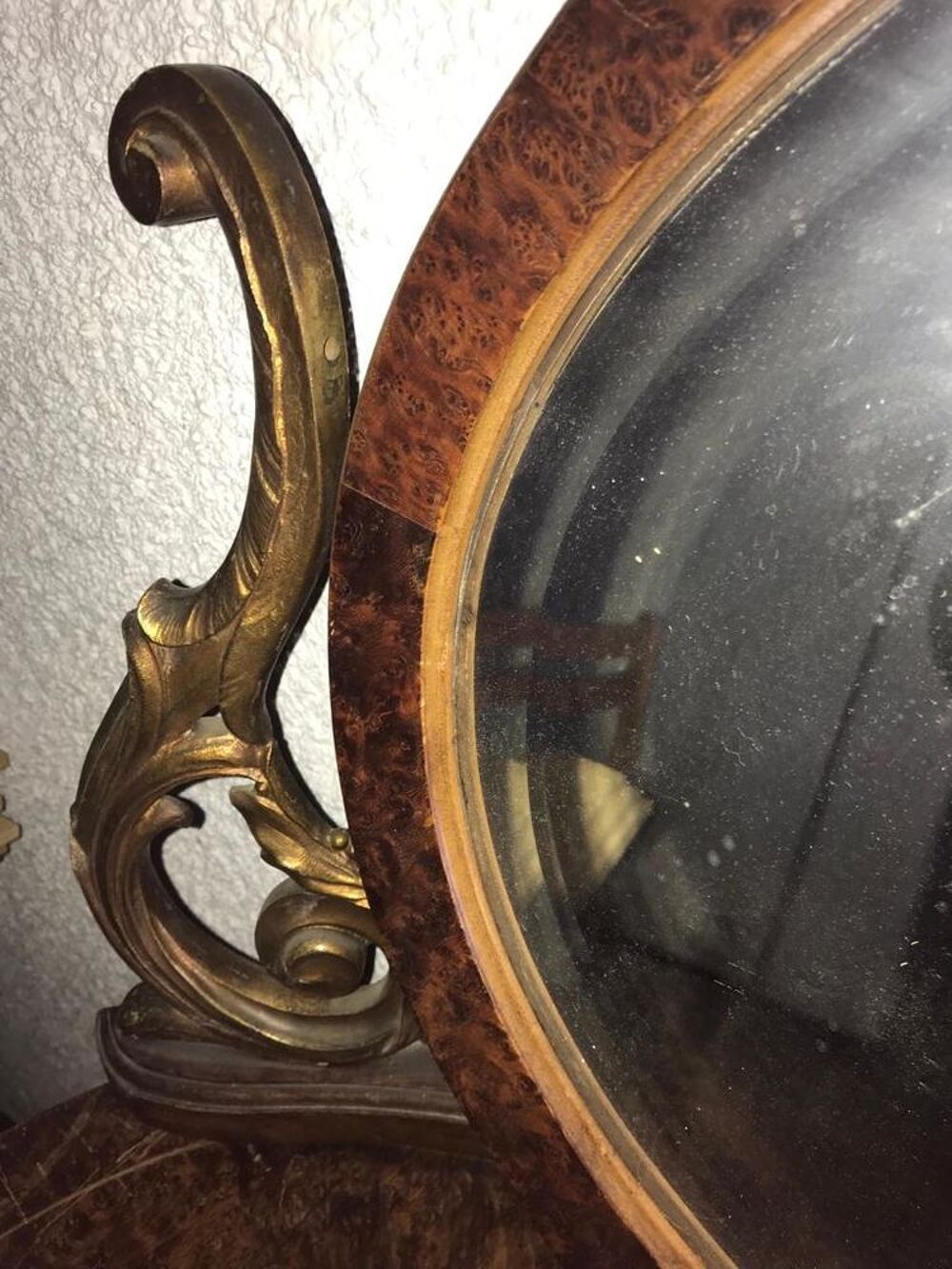 COIFFEUSE EN MARQUETERIE A RENOVER Meubles